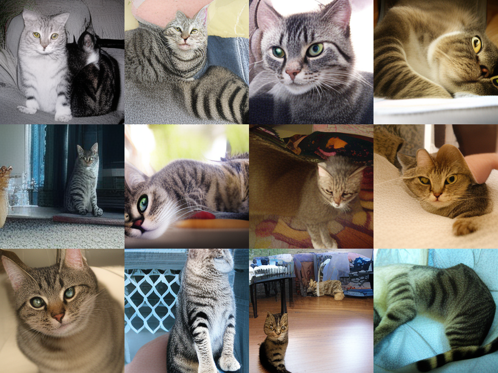 Uncurated EVA-L ImageNet generation